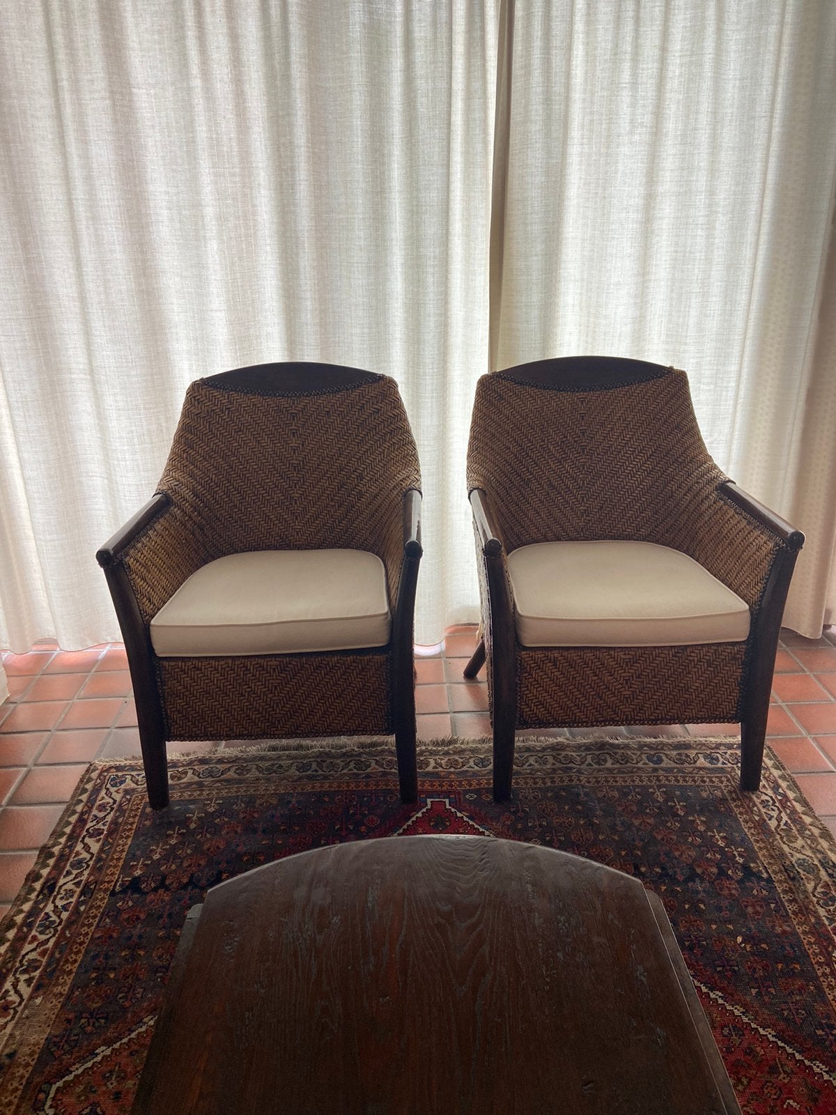 2 fauteuils, Ophalen