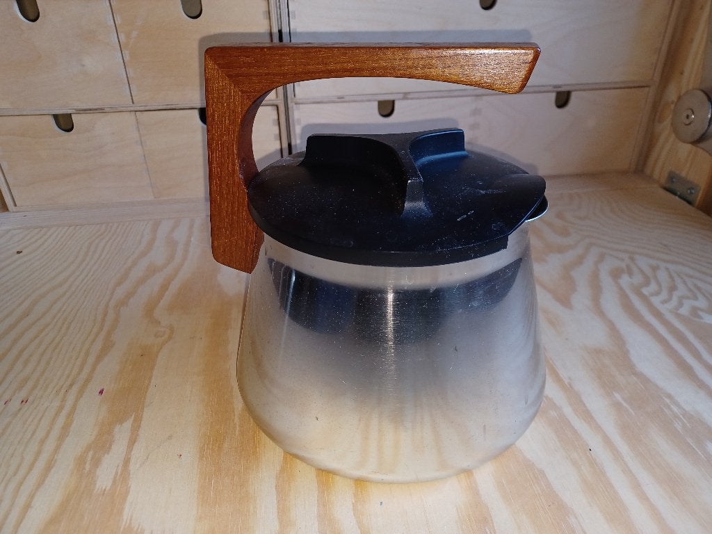 Mid century Theepot Axel Enthoven - nieuw, Overige materialen, Overige merken, Ophalen, Theepot/fluitketel