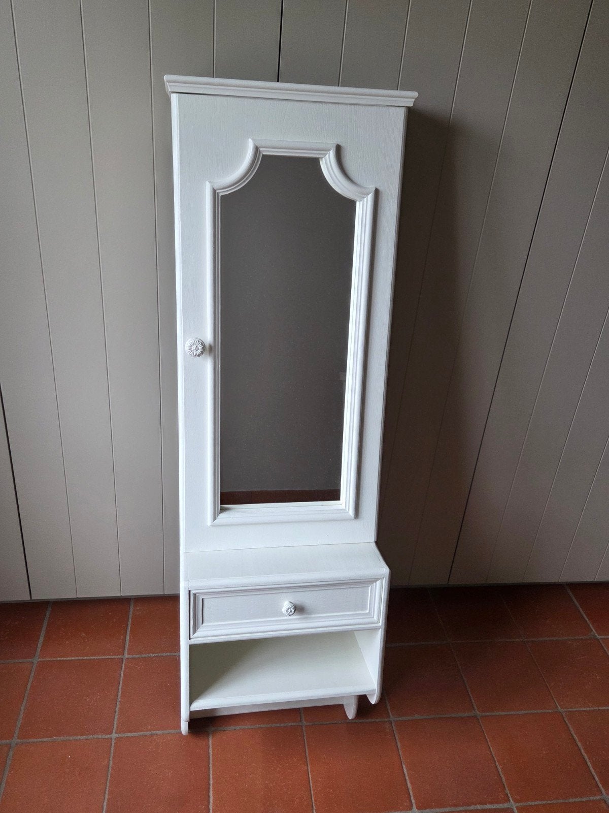 hangkast met spiegel en lade, Enlèvement, Comme neuf