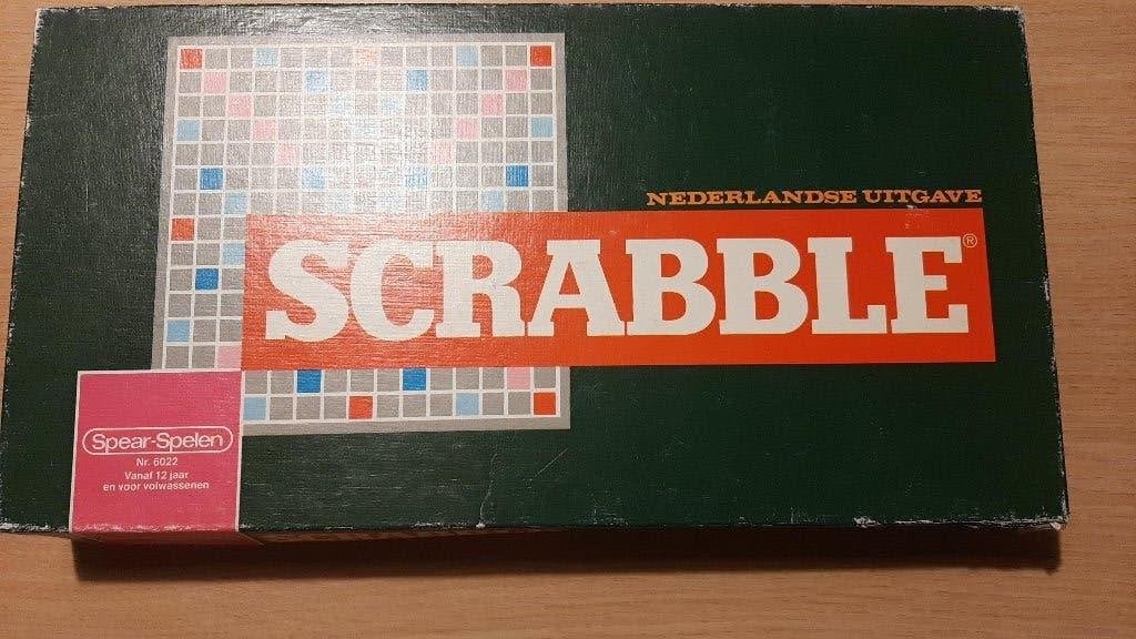 Vintage Scrabble Nederlands editie, 1 ou 2 joueurs, Enlèvement ou Envoi, Utilisé