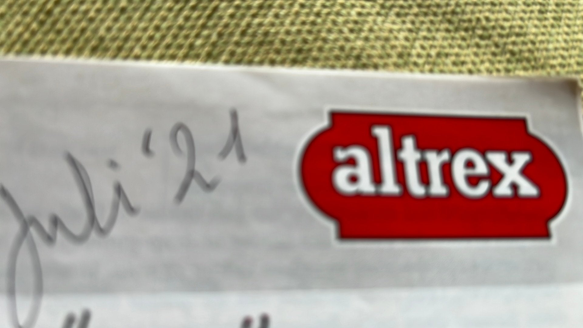 ATREX ladder/2021/16 treden/aluminium/stabiliteitsbalk, Ophalen, Zo goed als nieuw, Ladder