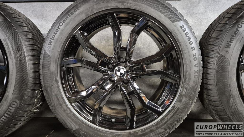 DEMO Zwart 20 inch BMW IX i20 Winterbanden zwart Xdrive, Auto-onderdelen, Banden en Velgen, Banden en Velgen, Winterbanden, 20 inch