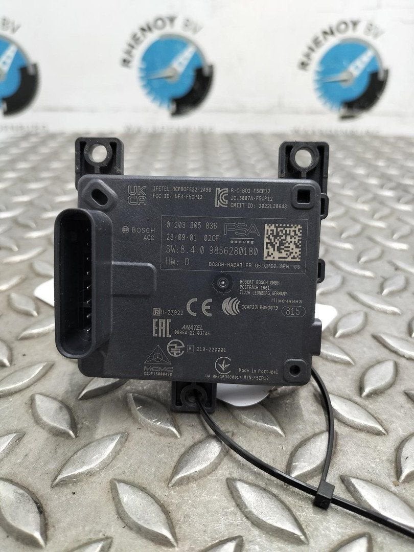 PEUGEOT 308 P5 GT Pure SENSOR RADAR 9856280180 2023, Enlèvement ou Envoi, Utilisé, ARN reconnu