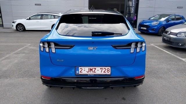 Ford Mustang Mach-E GT Extended AWD 98 kWh - 487PK - Pano, Auto's, Automaat, 98 kWh, Blauw, 2248 kg