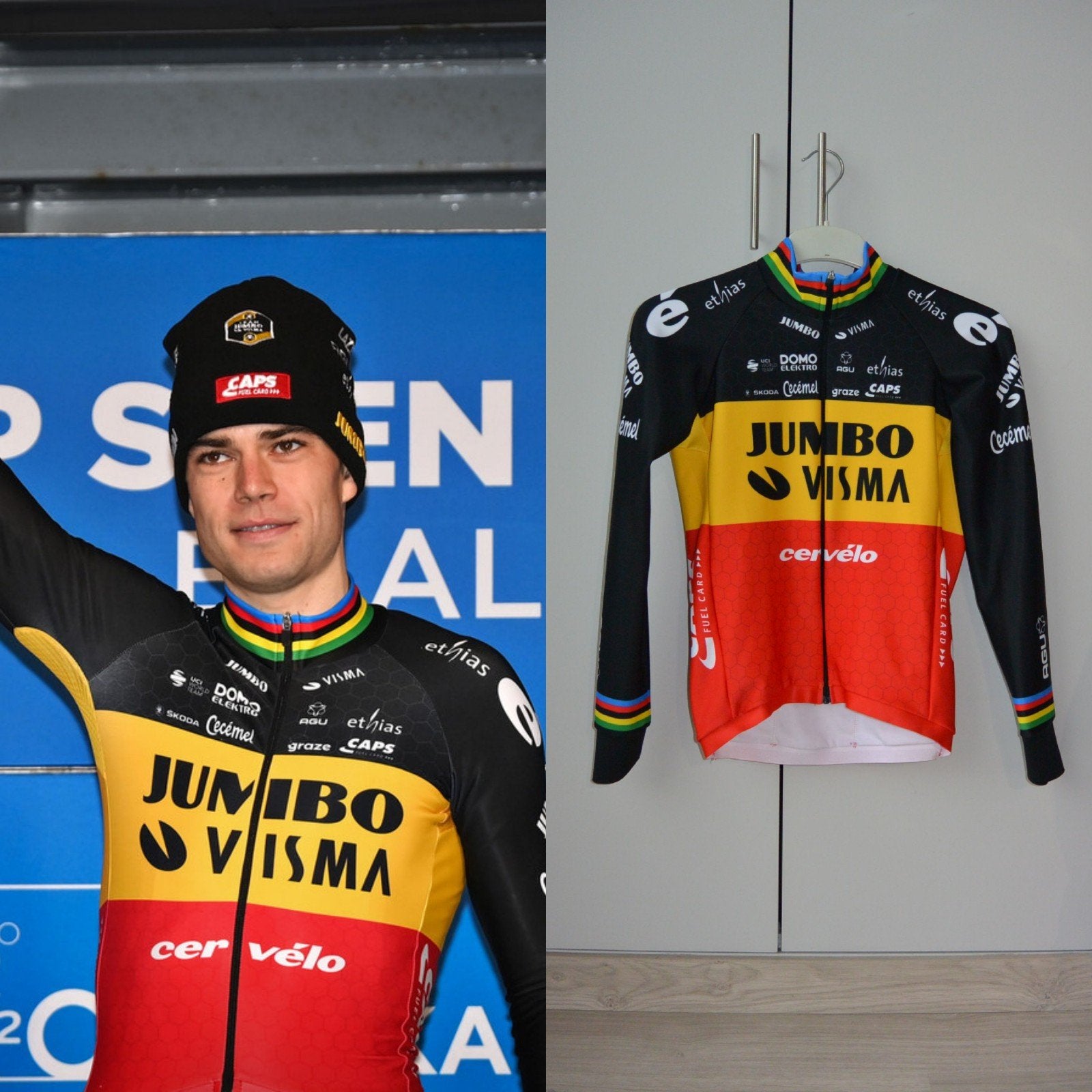 Vest Wout Van Aert, Verzamelen, Ophalen of Verzenden