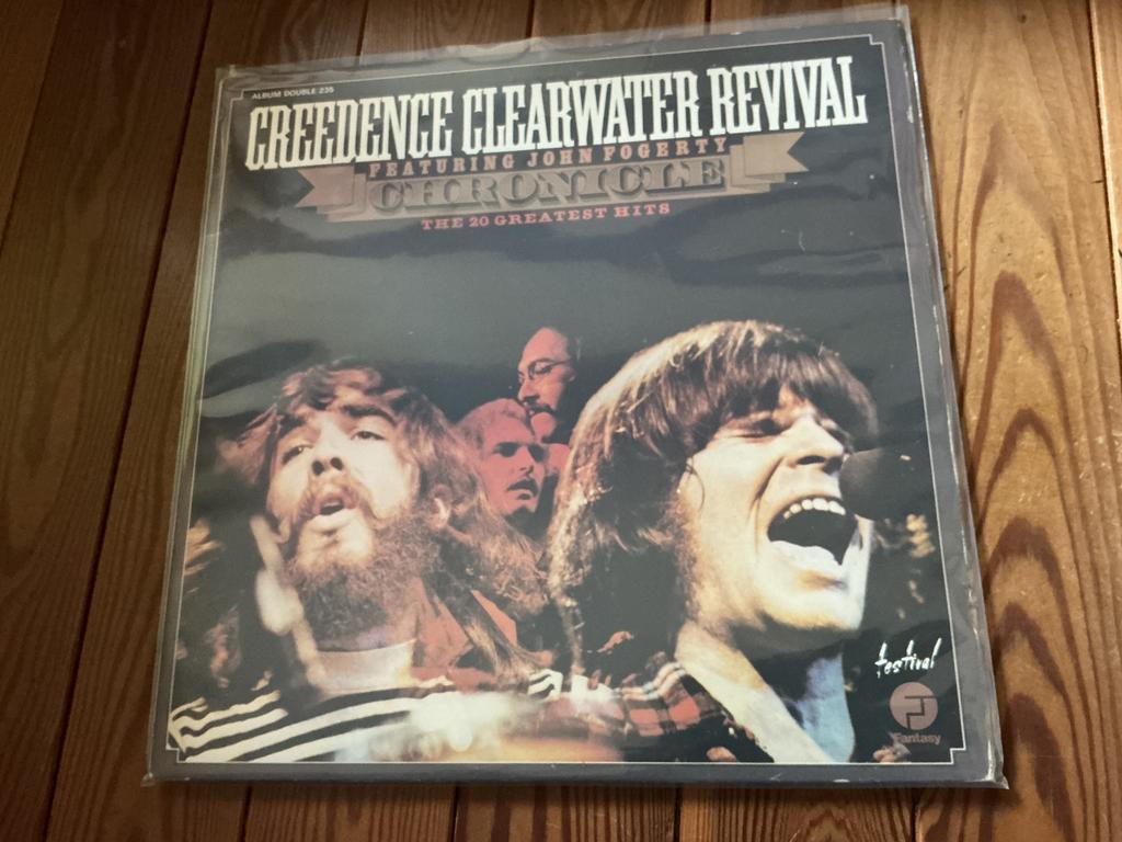 LP x 2 - CCR feat John Fogerty - Chronicle, Ophalen of Verzenden, Gebruikt