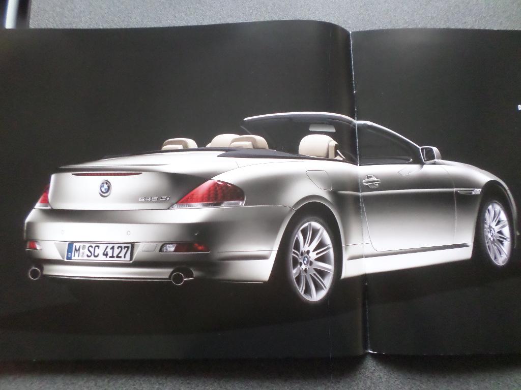 Brochure de la BMW 645 CSI Cabrio - FRANÇAIS, Enlèvement ou Envoi, BMW