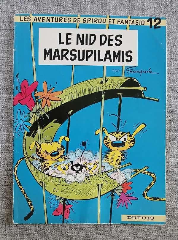 BD Spirou et Fantasio 12 Franquin, Eén stripboek, Ophalen of Verzenden, Gelezen, Franquin