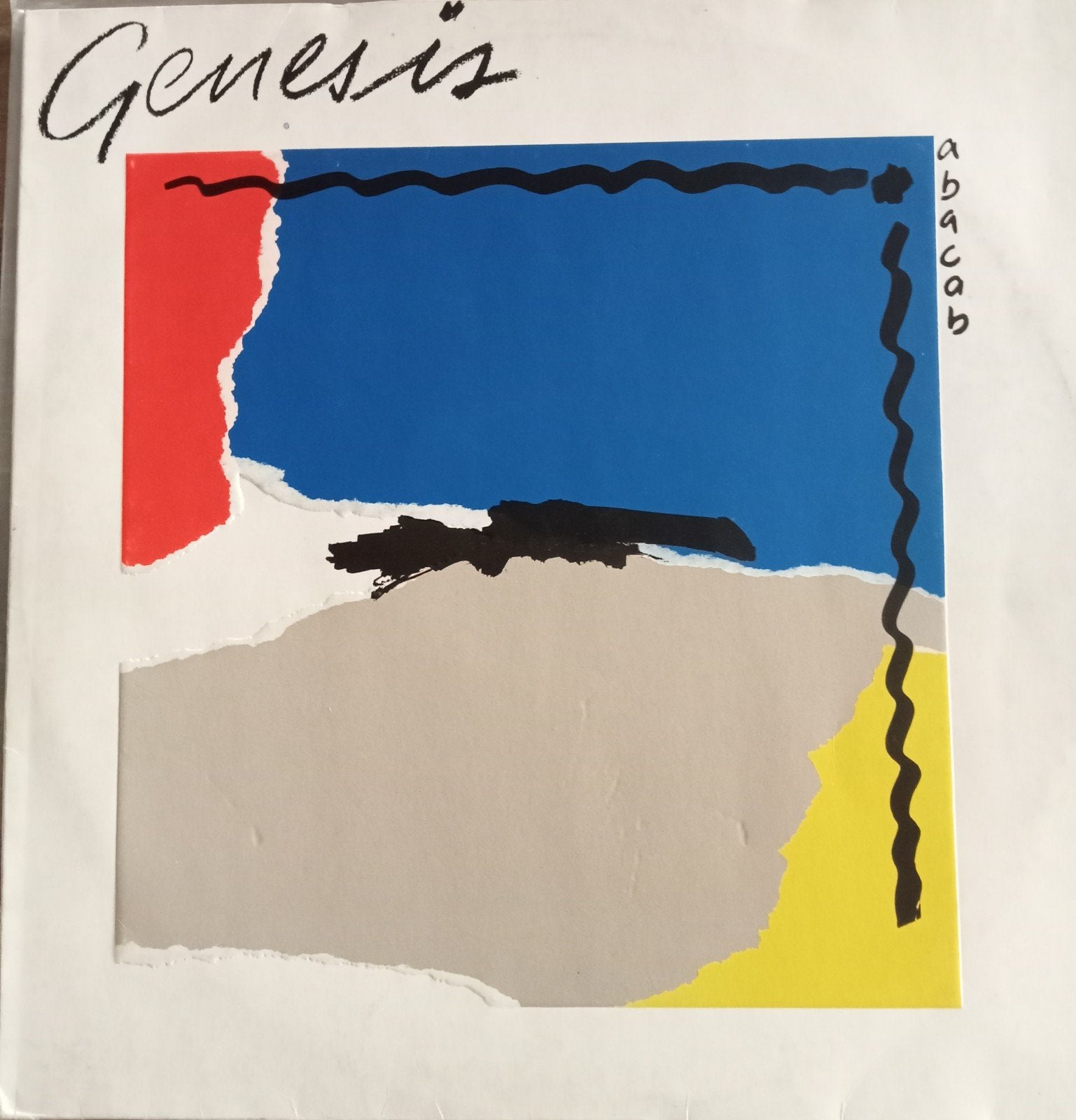 disque vinyl 33 tour lp 4 euros Genesis abacab, CD & DVD, Pop rock, Utilisé, LP, 12 pouces