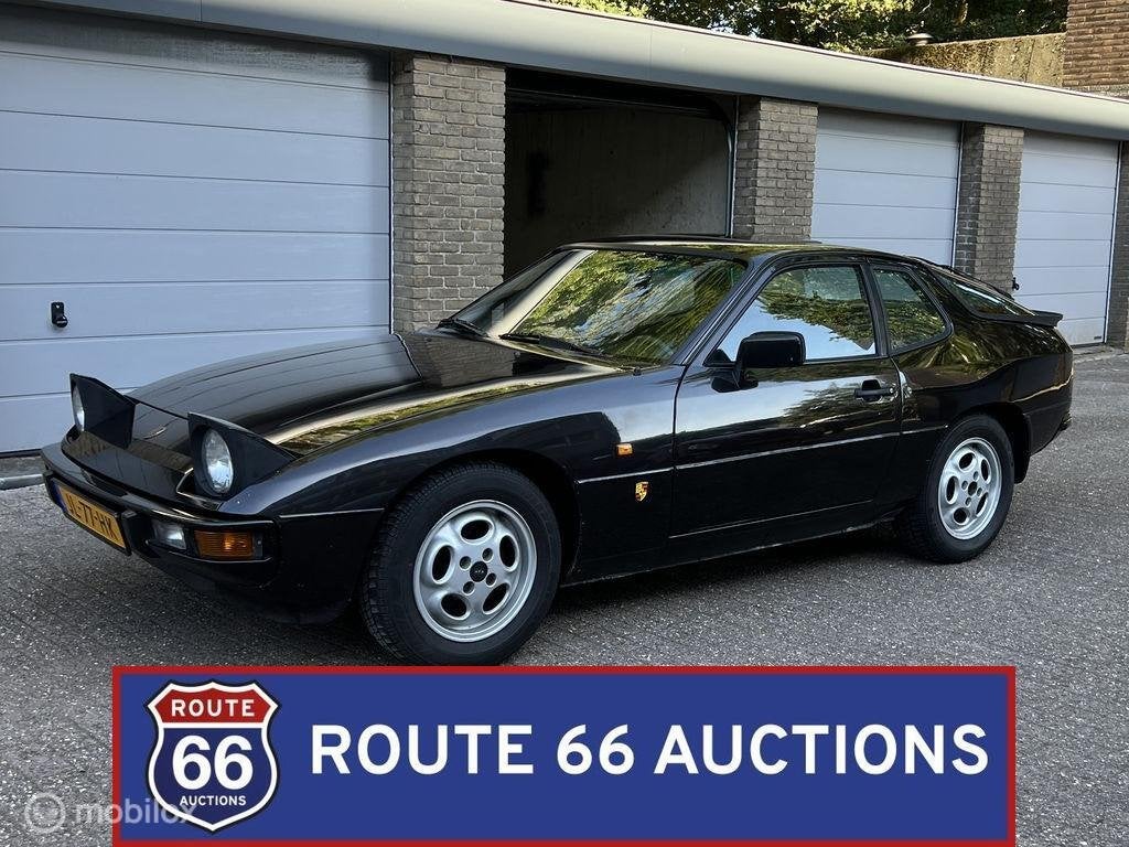 Porsche 924 | 1983 | Route 66 Auctions, Zwart, Bedrijf, Overige carrosserie, Porsche