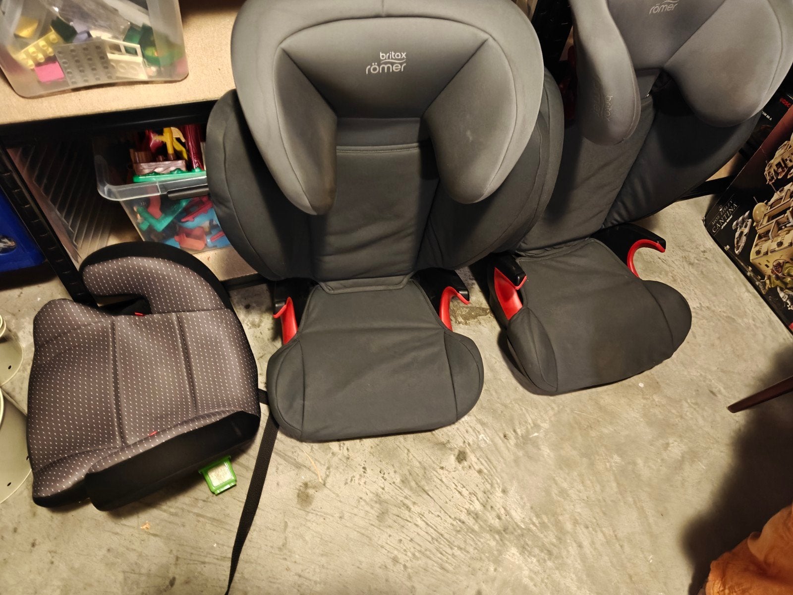2x Britax Römer autostoel en kinderzitje, Ophalen