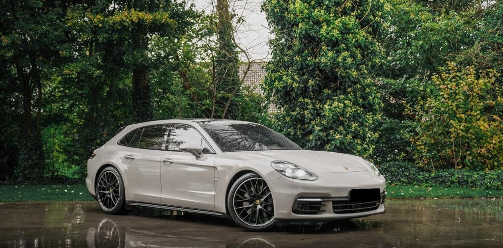 Porsche Panamera 4S Sport Turismo – 441 PK – Crayon, Auto's, Automaat, 199 g/km, Beige, Leder