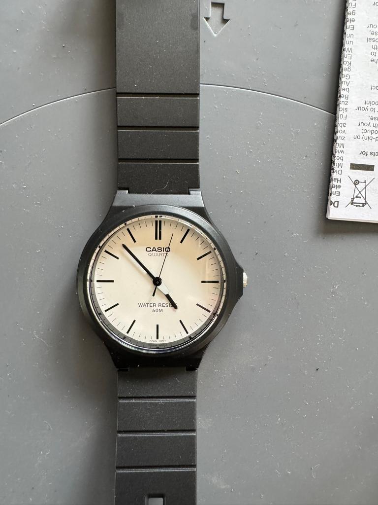 Casio waterdicht horloge nieuw, Handtassen en Accessoires, Horloges | Heren, Casio, Staal, Polshorloge, Nieuw