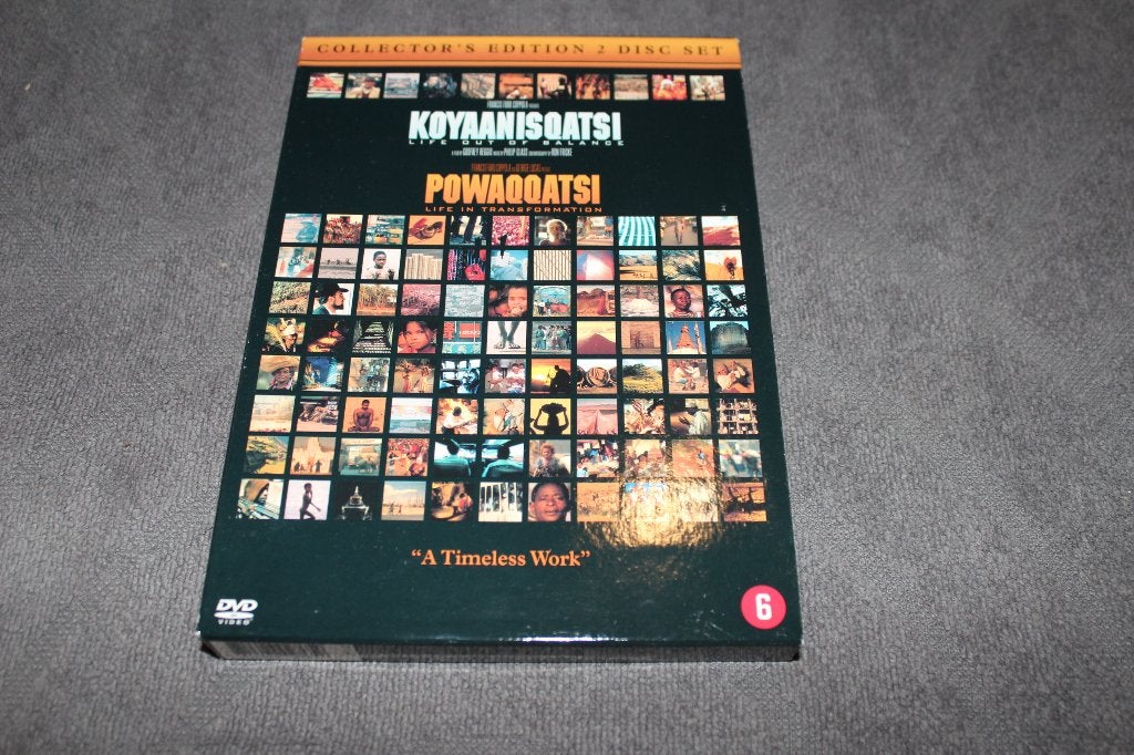 DVD Koyaanisqatsi / Powaqqatsi, CD & DVD, DVD | Classiques, À partir de 6 ans, Documentaire, Enlèvement ou Envoi, Anglais