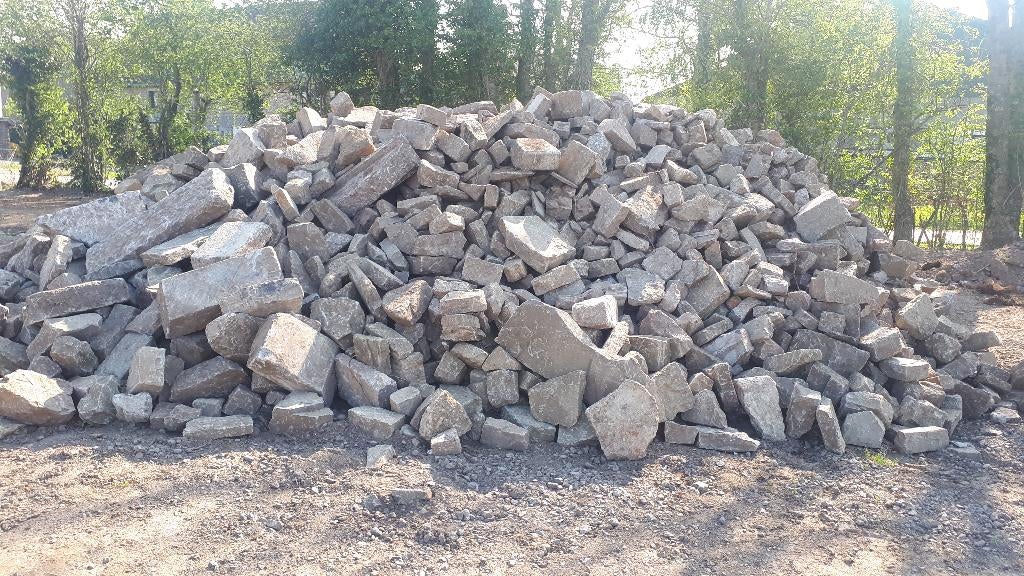 Steengoedpuin - 90€ /ton, Ophalen, Nieuw, Natuurstenen
