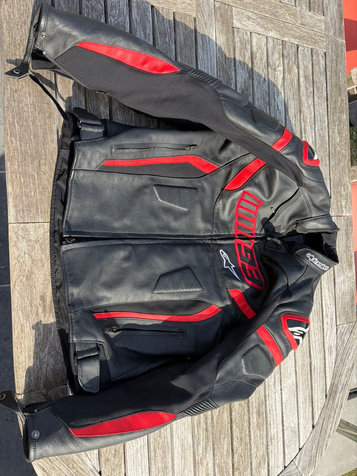 Alpinestars GP Force MM93 leren motorjas - NIEUW - Maat 52, Motoren, Kleding | Motorkleding, Ophalen, Broek | leer