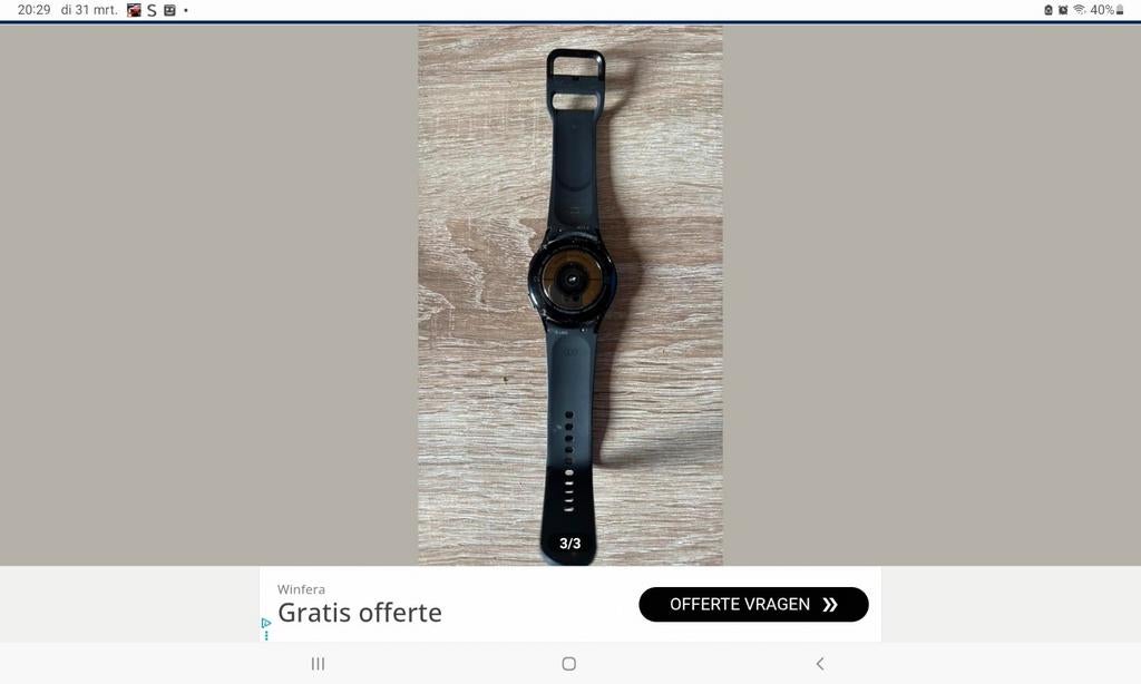 Samsung, Handtassen en Accessoires, Horloges | Heren, Ophalen of Verzenden