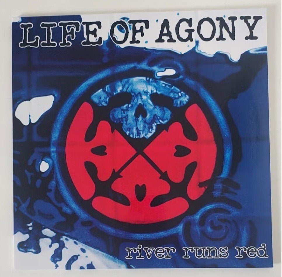 Life of agony - river runs red lp vinyl, Cd's en Dvd's, Vinyl | Rock, Ophalen, LP, Colored vinyl, Zo goed als nieuw