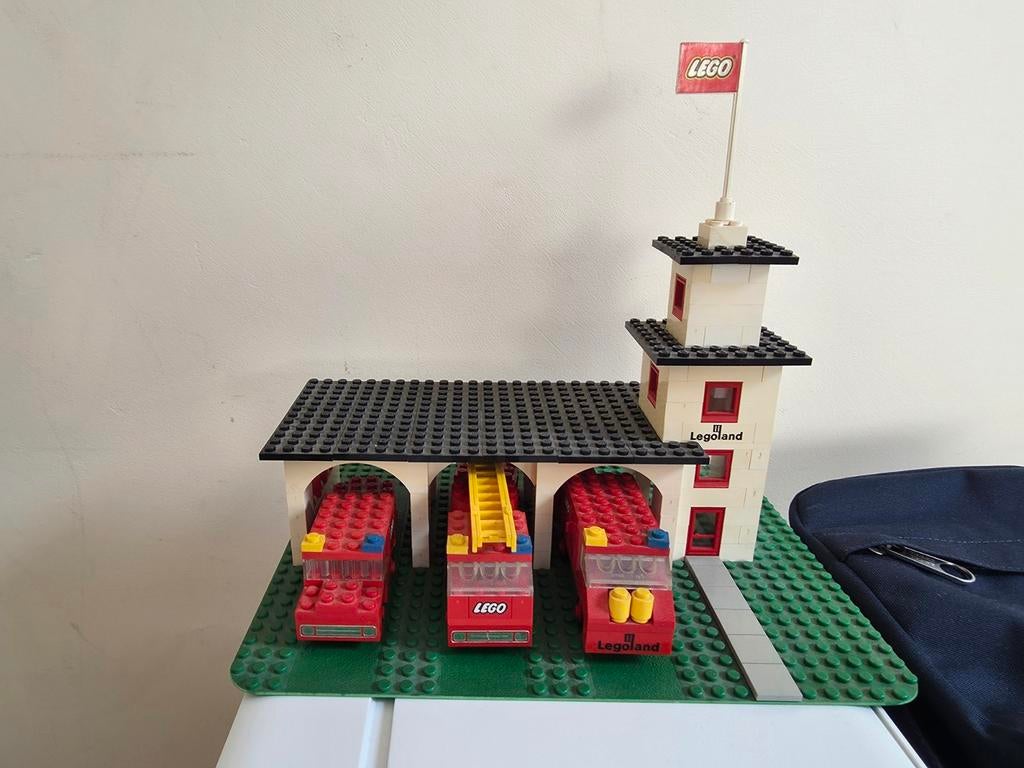 Lego 357 Legoland Brandweerkazerne 1973, Kinderen en Baby's, Speelgoed | Duplo en Lego, Ophalen of Verzenden, Zo goed als nieuw