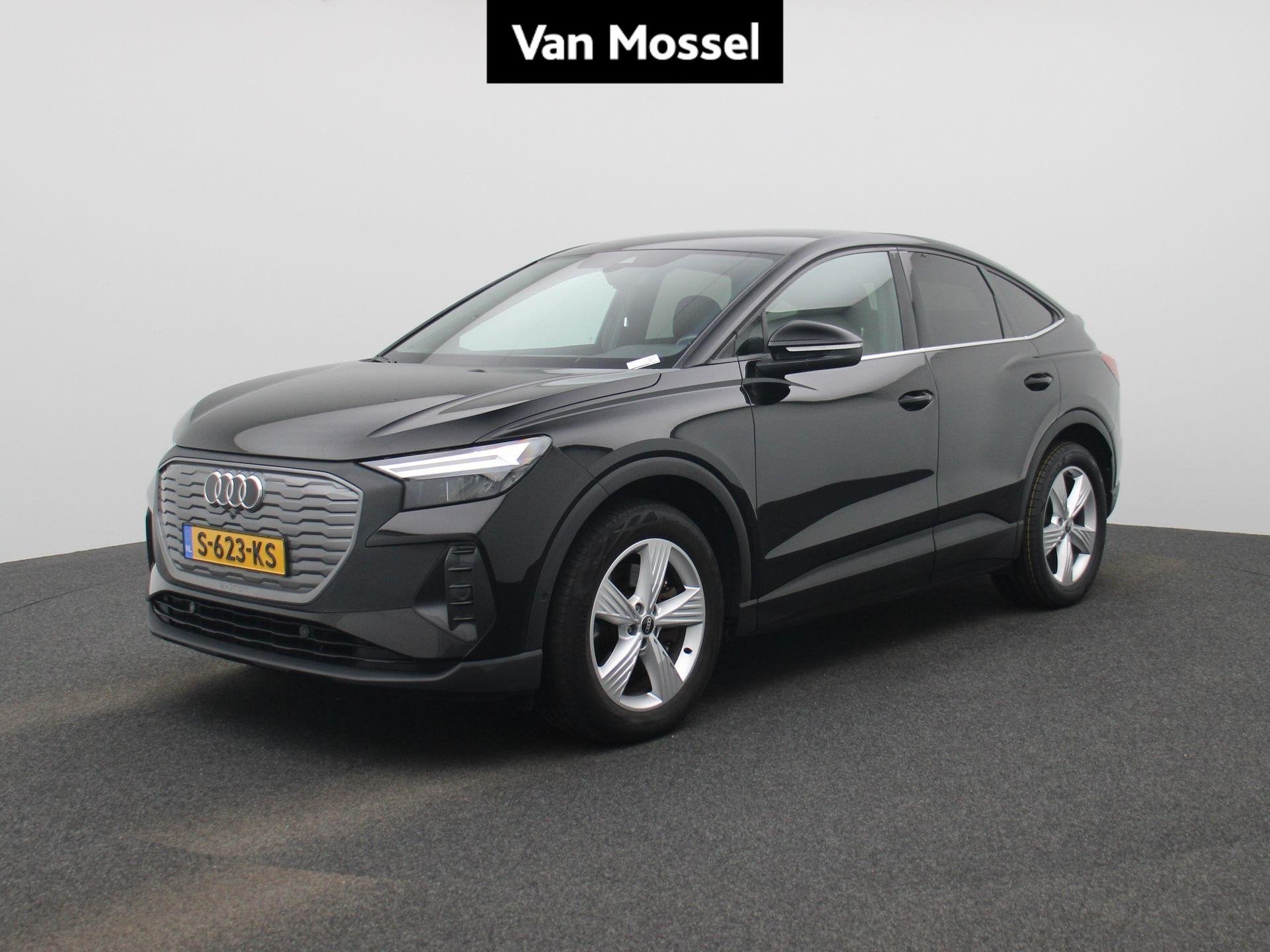 Audi Q4 Sportback e-tron 40 Edition 77 kWh 204 PK, Autos, Achat, Entreprise, 2020 kg, Noir