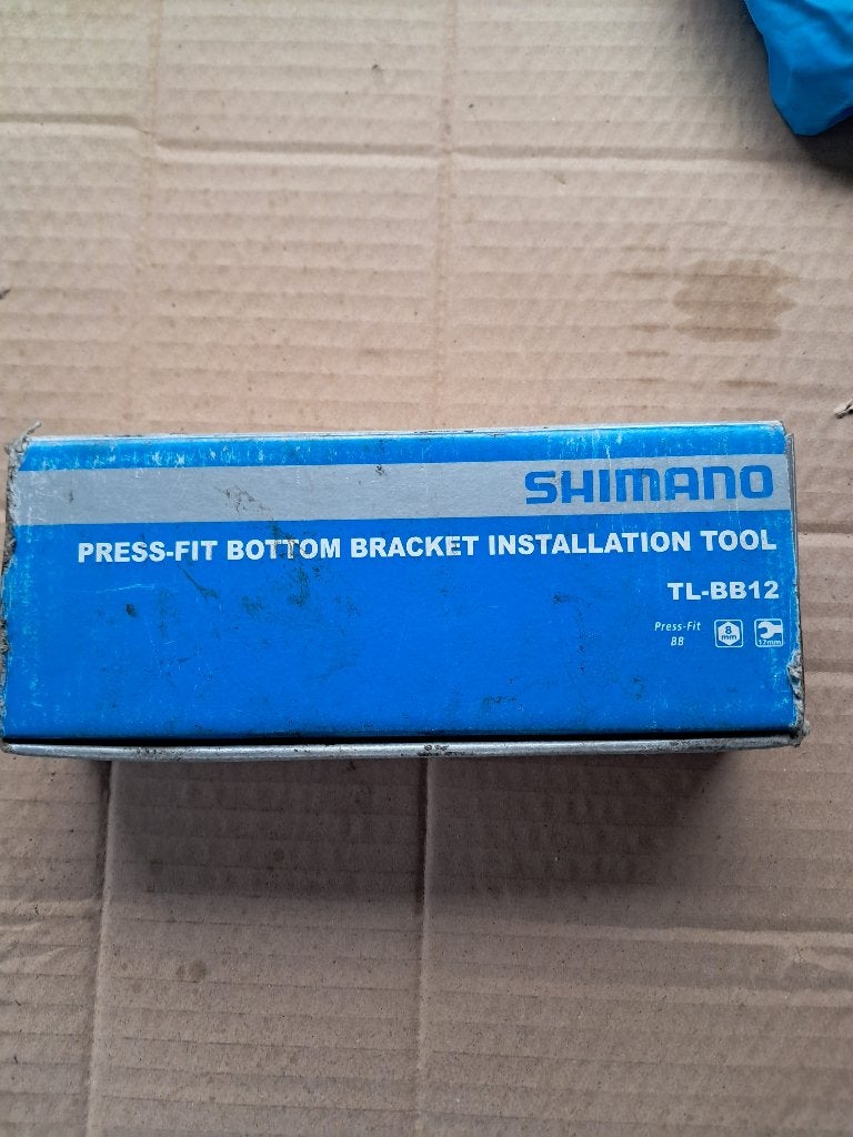 shimano Presfit Bottom Bracket, Fietsen en Brommers, Gebruikt, Verzenden, Overige typen, Staal