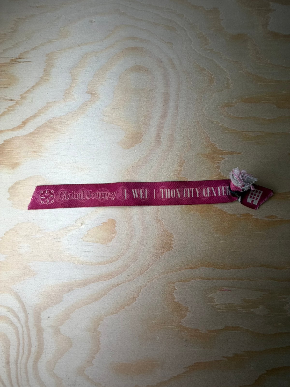Bandje Tomorrowland Global Journey, Ophalen of Verzenden, Gebruikt