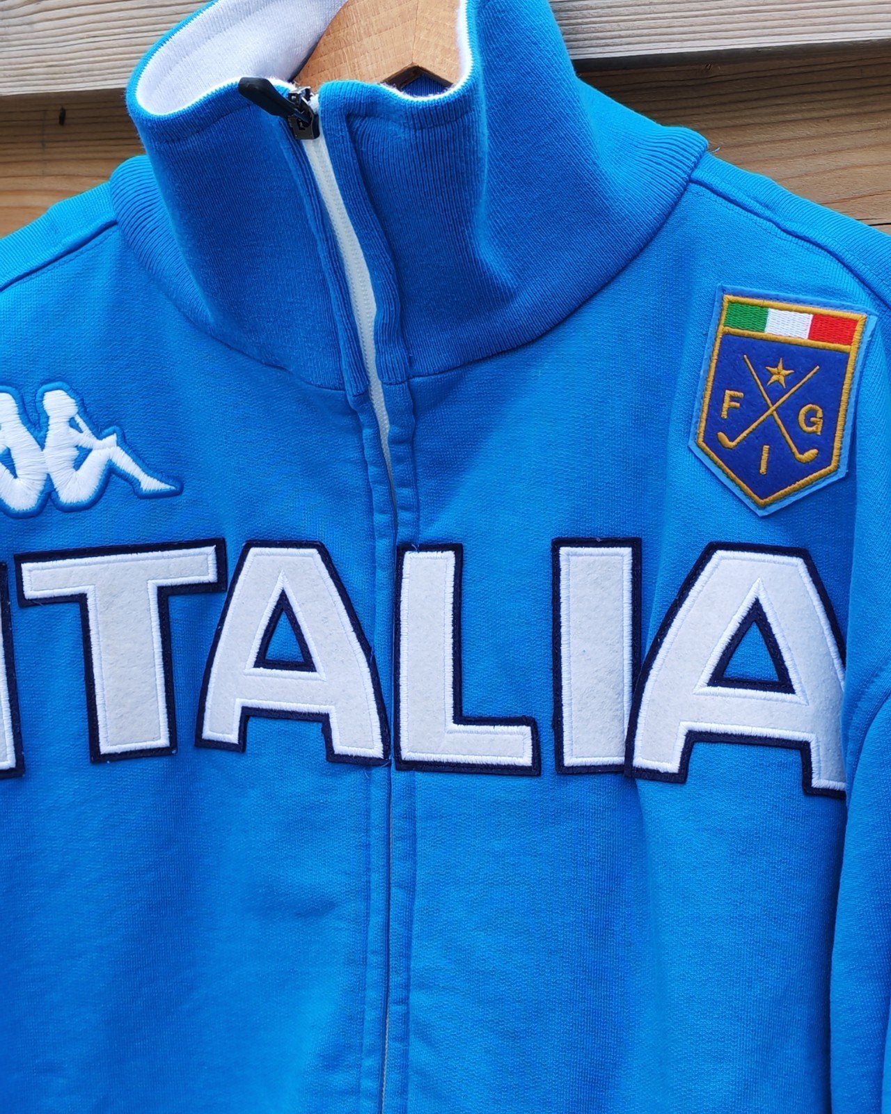 2000s Italië Italia fantastische jas vest trui rits, Ophalen of Verzenden