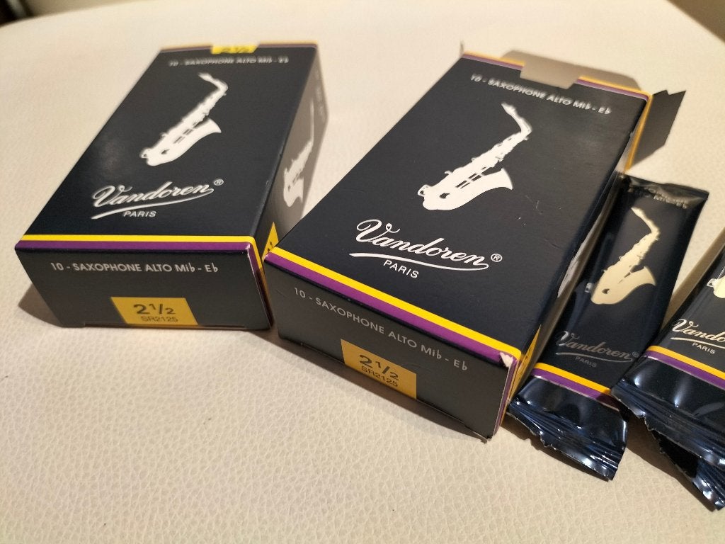 rietjes voor saxofoon, Ophalen, Nieuw, Alt
