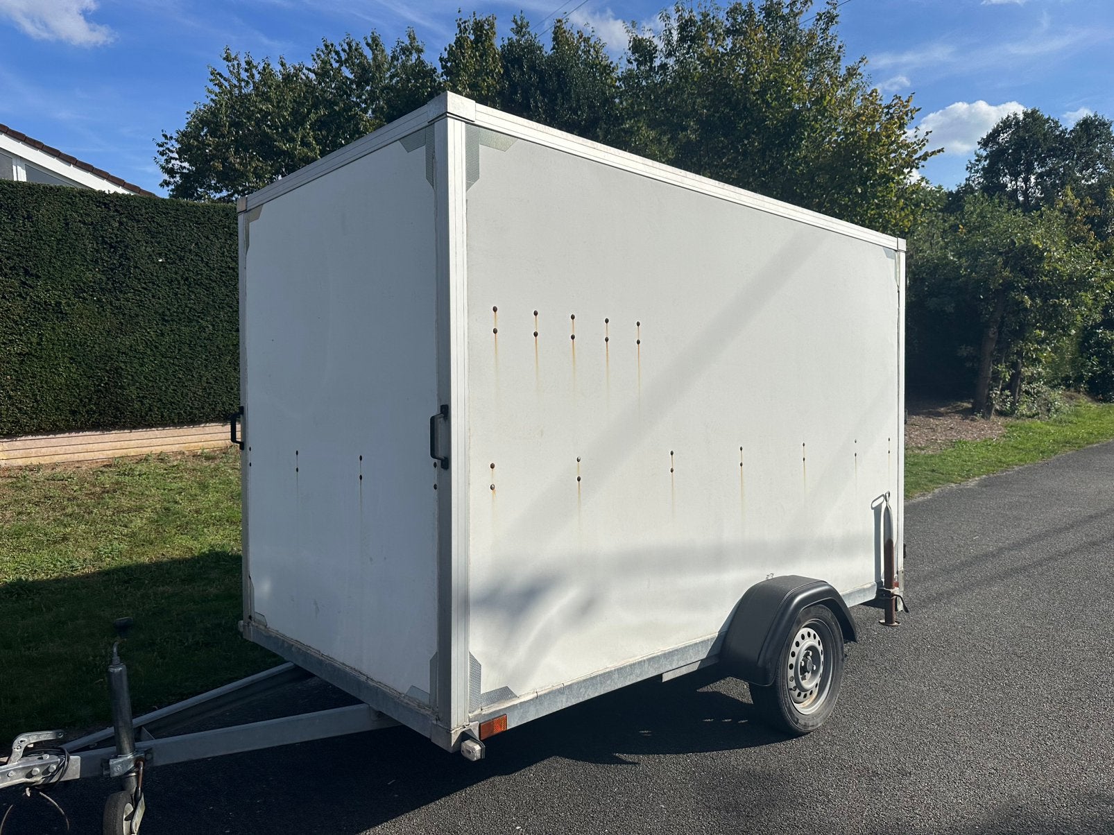 Gesloten aanhangwagen 3.00 x 1.80 x 1.50, Auto diversen, Ophalen, Zo goed als nieuw