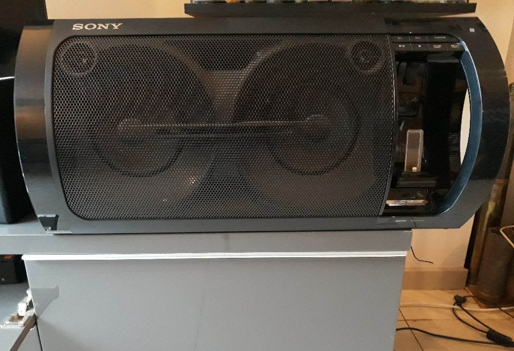 Enceinte Sony Bluetoooth RDH-GTK17iP, Comme neuf, Enlèvement, Sony, Enceintes stéréo