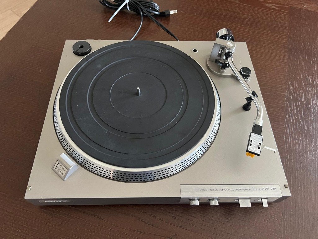 Sony PS-212, Audio, Tv en Foto, Platenspelers, Ophalen, Gebruikt, Sony