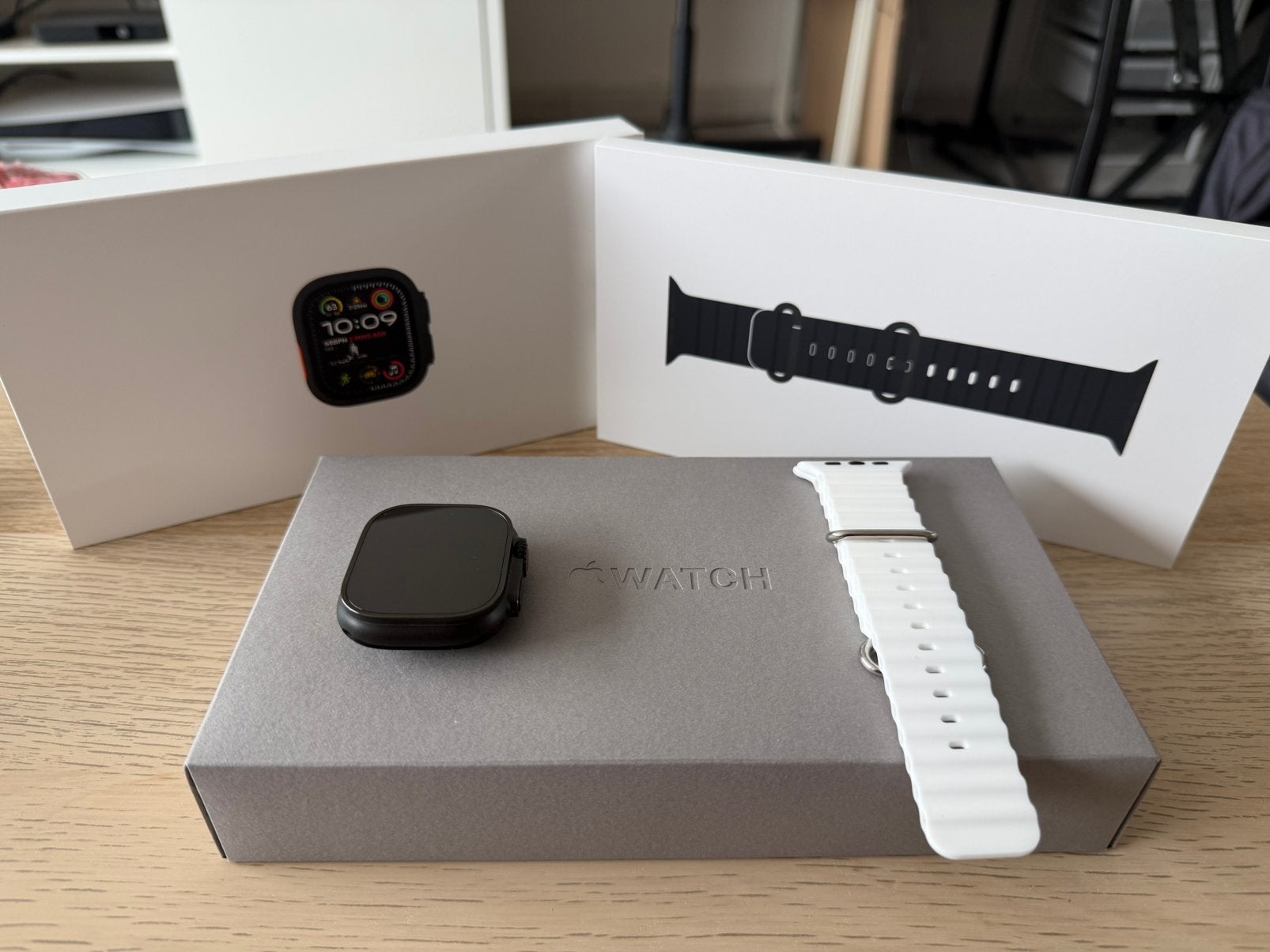 Apple Watch Ultra 2, Ophalen, Zwart, IOS, Nieuw