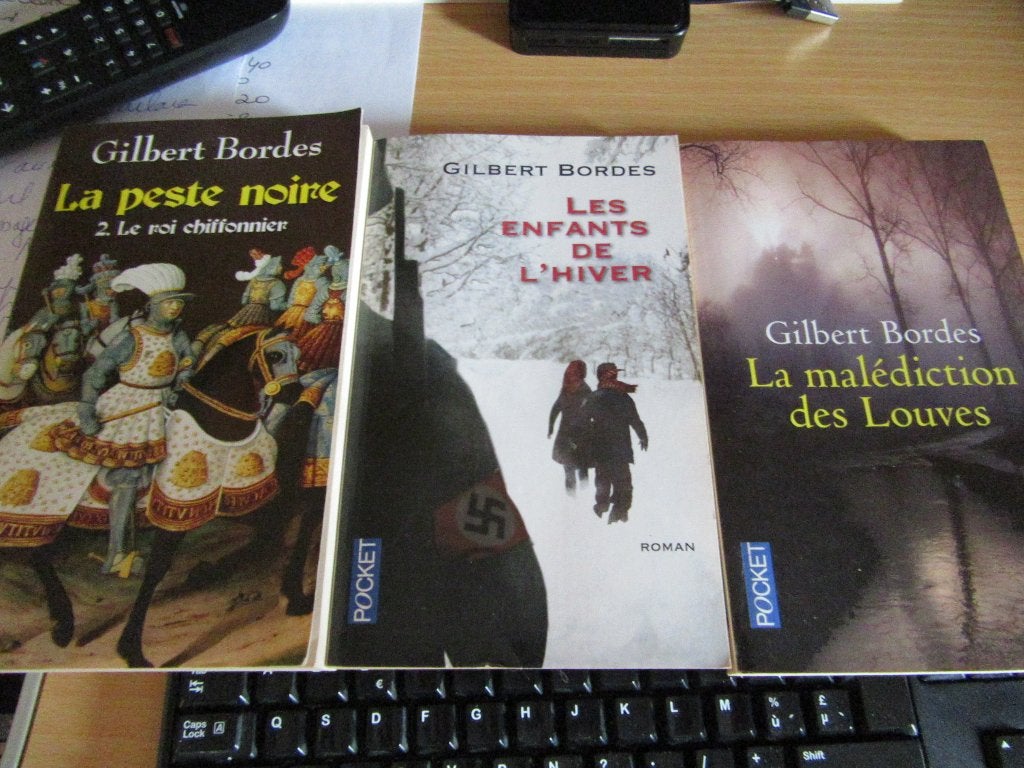 T 3 romans de Gilbert Bordes Ed Pocket, Enlèvement, Utilisé