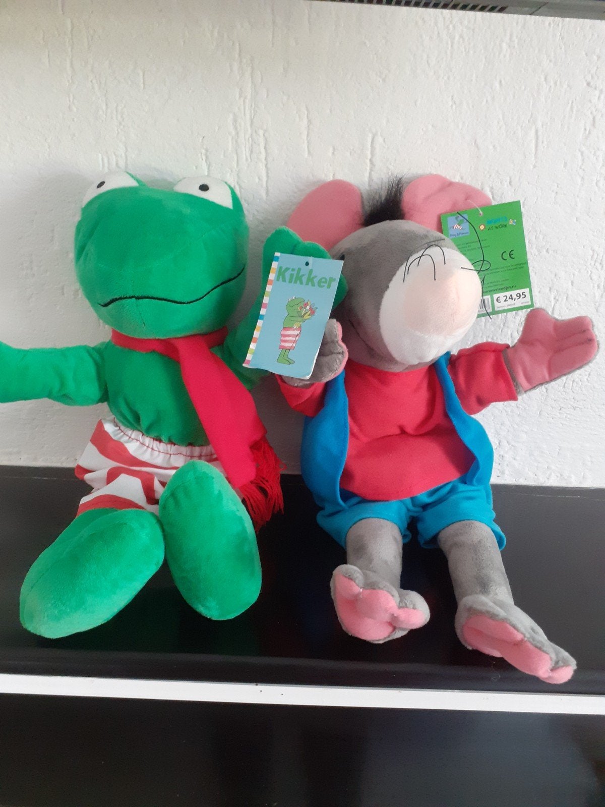 Max Velthuijs handpoppen poppenkastpoppen, Ophalen of Verzenden