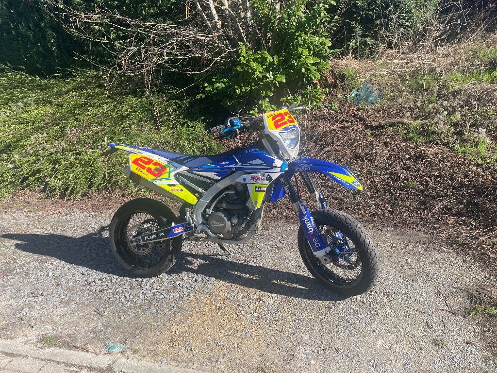 Yamaha 450 wrf supermotard *2016*3800km, Motos, Occasion, Particulier, Permis Moto A2 minimum, 12 à 35 kW