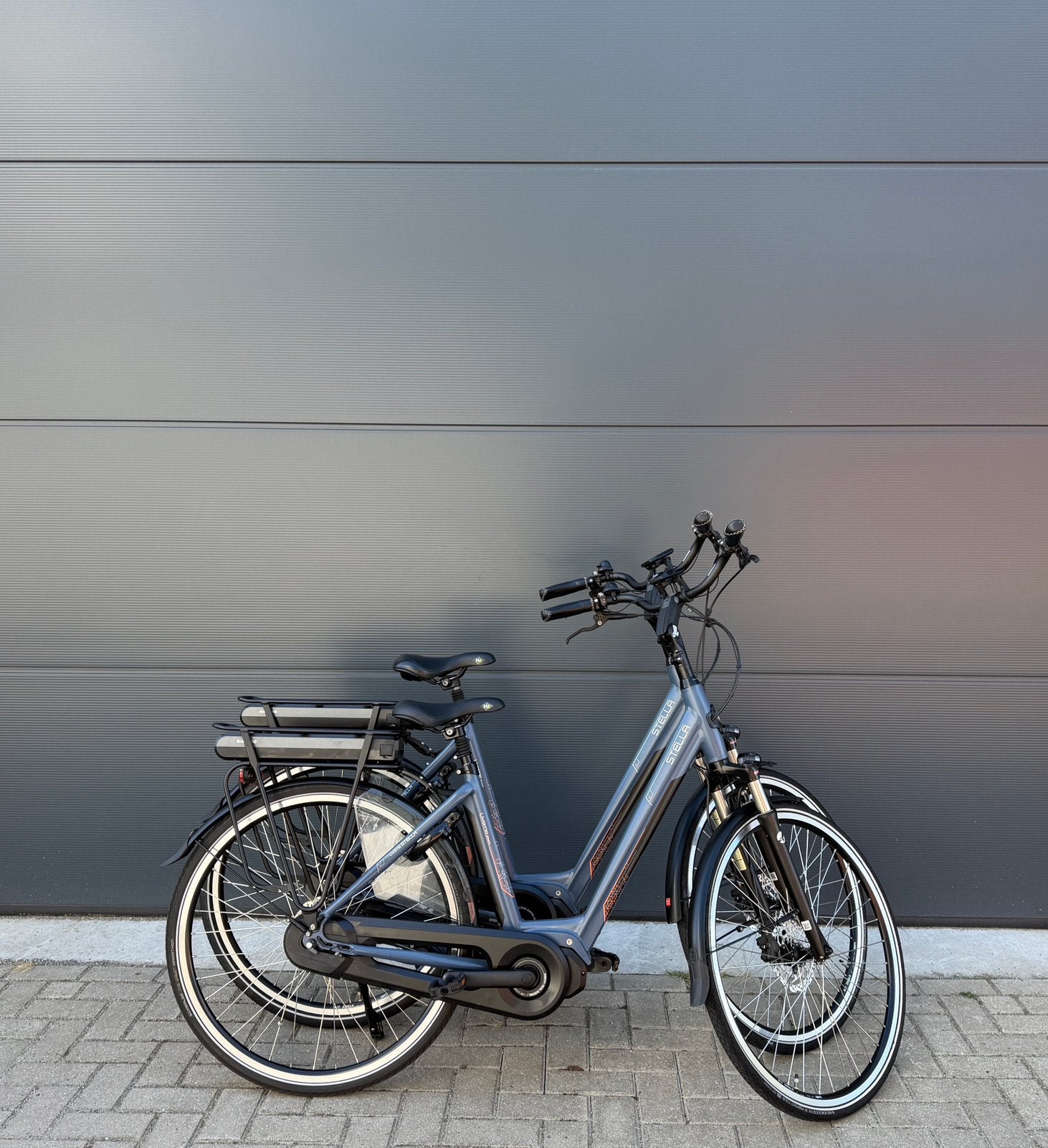 Set Stella Livorno middenmoter elektrische fietsen 400WH, Ophalen, Zo goed als nieuw