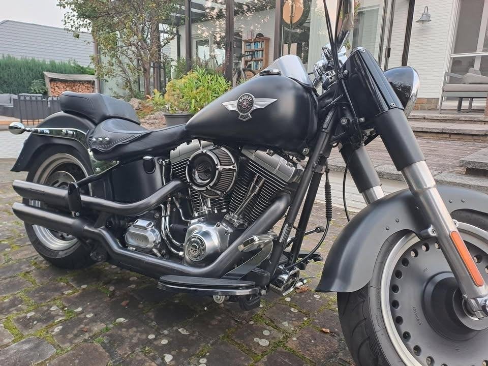 Harley Davidson Fatboy, 2 cilinders, Chopper, Gebruikt, Particulier