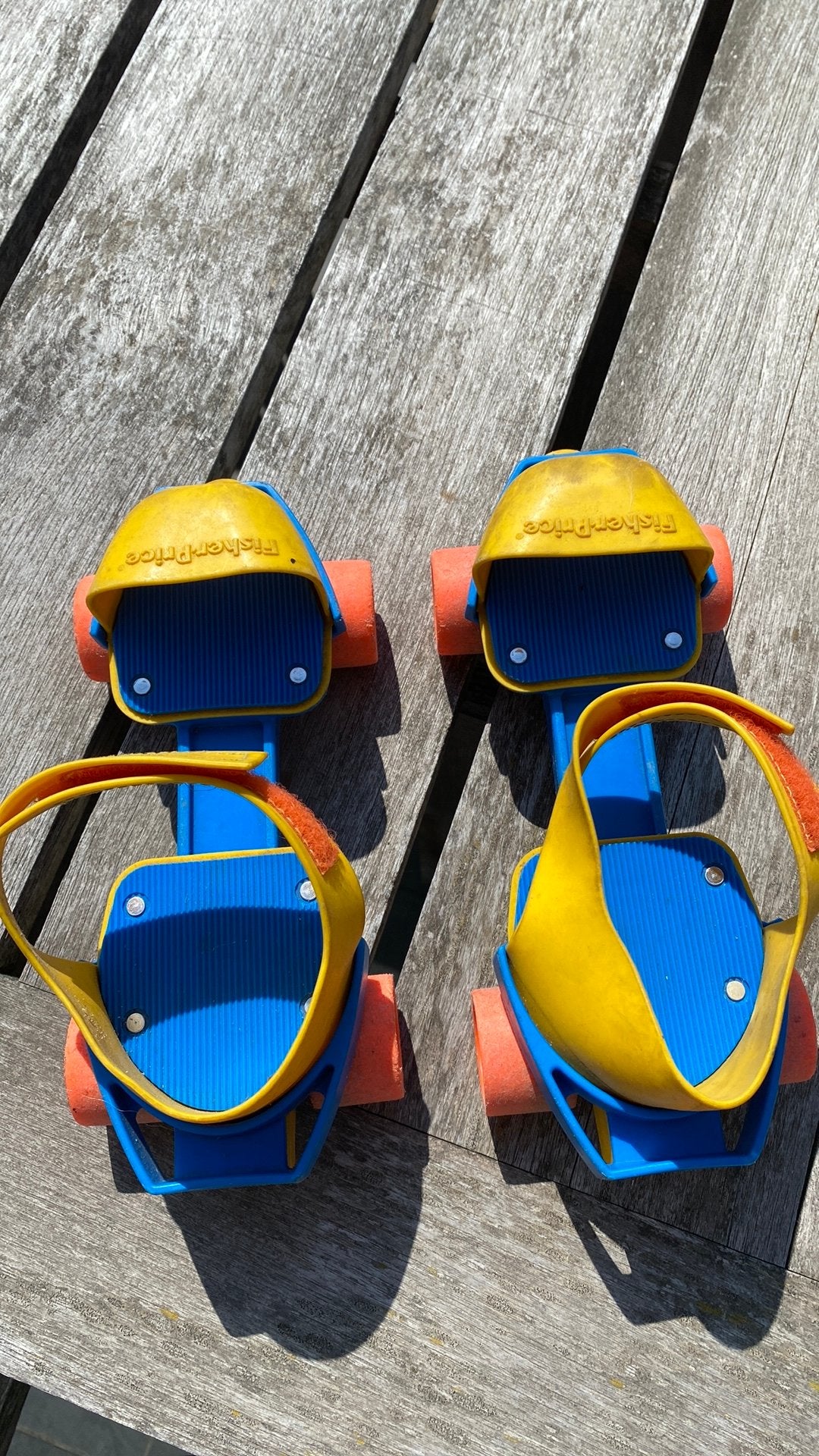 Fisher-Price rolschaatsen, Kinderen en Baby's, Speelgoed | Fisher-Price, Ophalen, Gebruikt