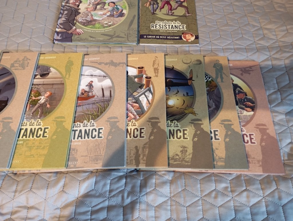 Lot de BD Les enfants de la résistance, Enlèvement, Utilisé