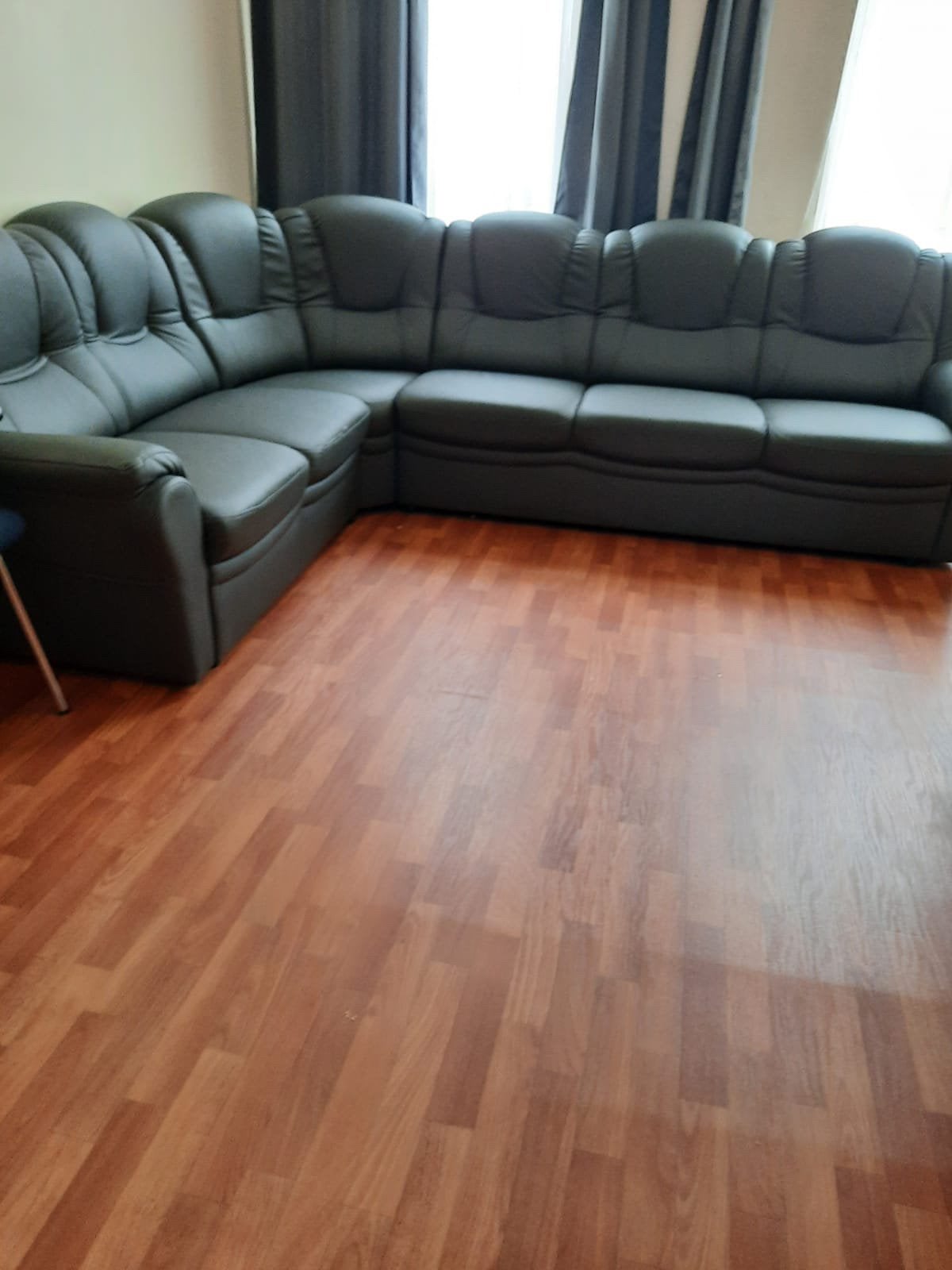 Salon semi cuir, Maison & Meubles, Enlèvement, Comme neuf, Cuir