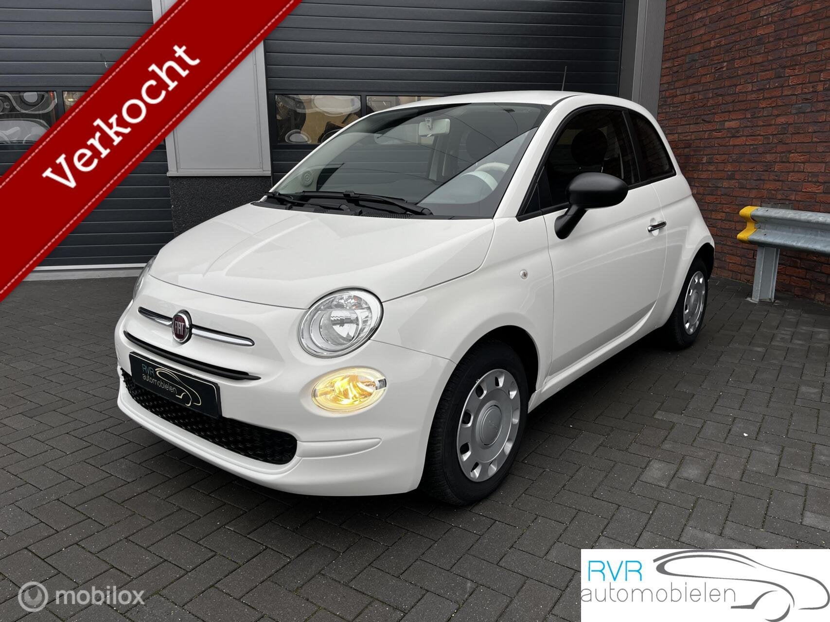 Fiat 500 1.0 Hybrid Connect, Autos, Achat, Electronic Stability Program (ESP), 69 ch, Bleu