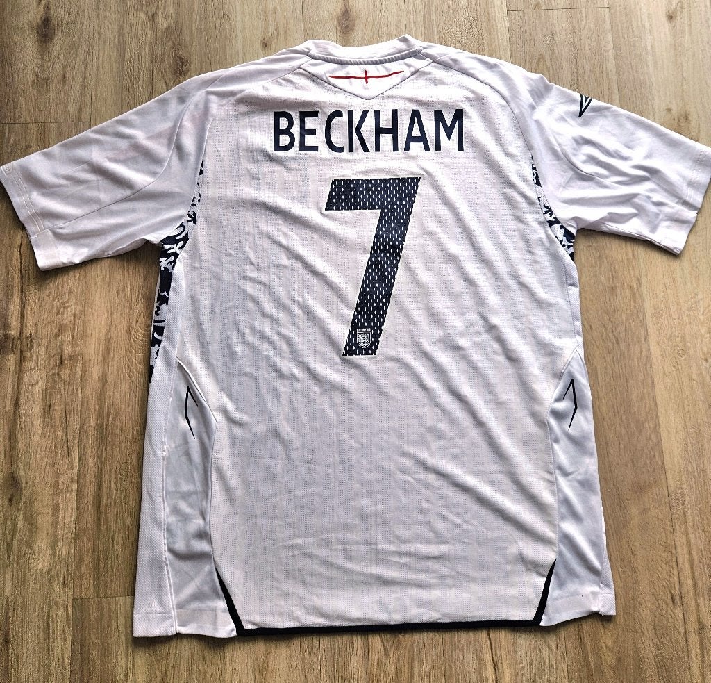 Engeland voetbalshirt David Beckham, Ophalen of Verzenden, Zo goed als nieuw, Shirt