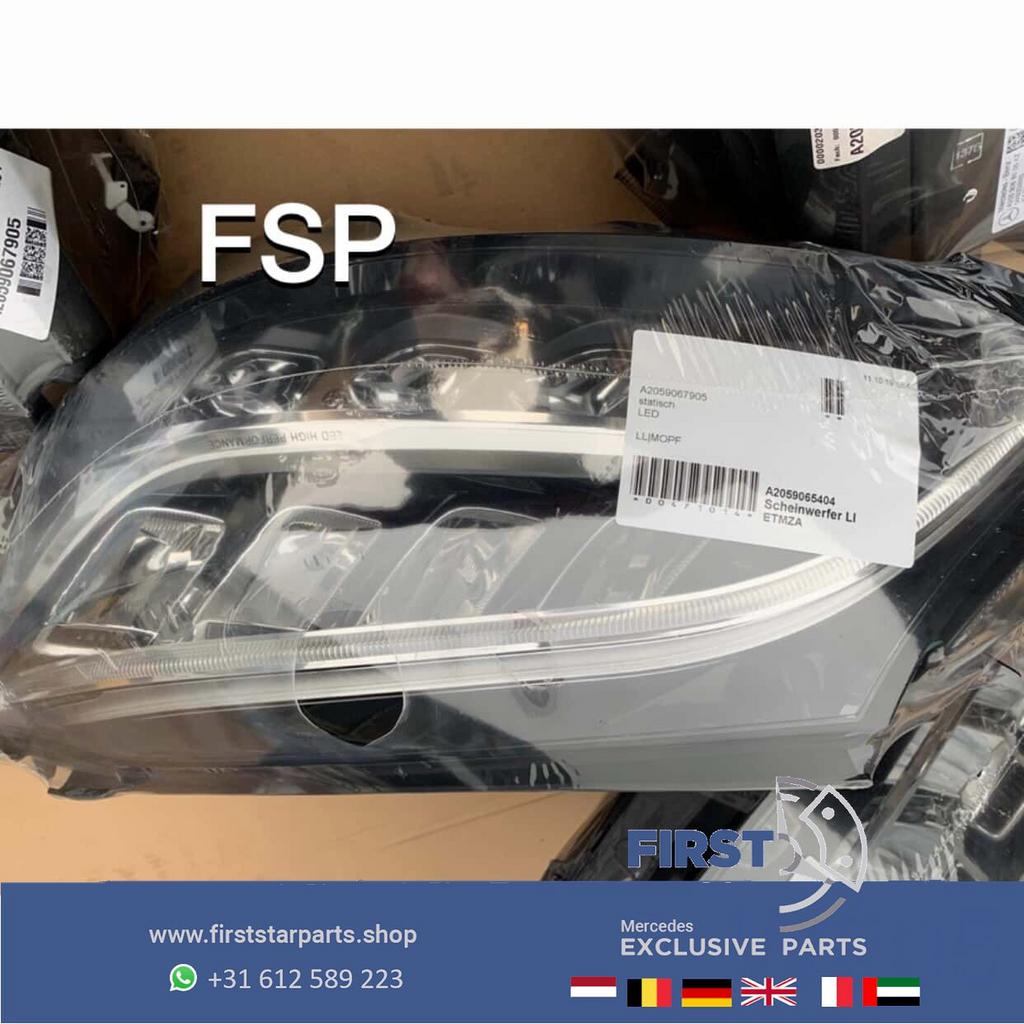 W205 Mercedes C Klasse LED High Performance KOPLAMP LINKS RE, Auto-onderdelen, Gebruikt, -, Ophalen of Verzenden, -