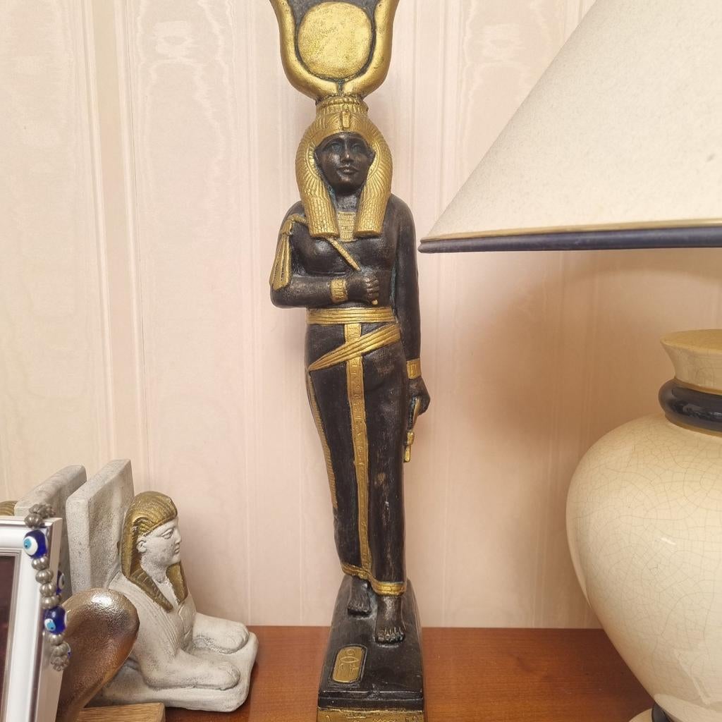 Objet de décoration égyptienne statue, Maison & Meubles, Enlèvement