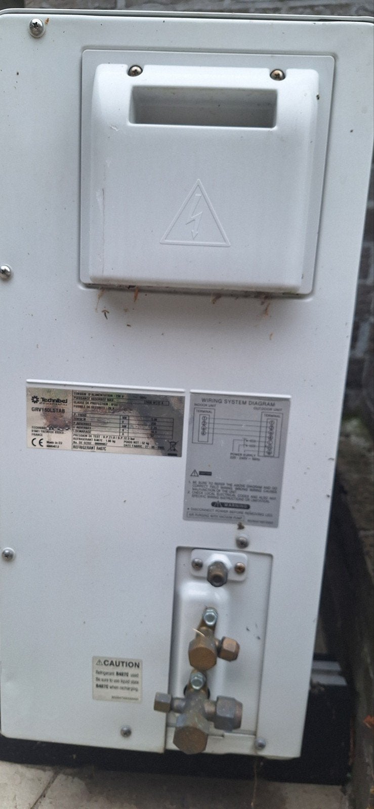 Airco unit nog gevuld met gas r32, Elektronische apparatuur, Airco's, Ophalen
