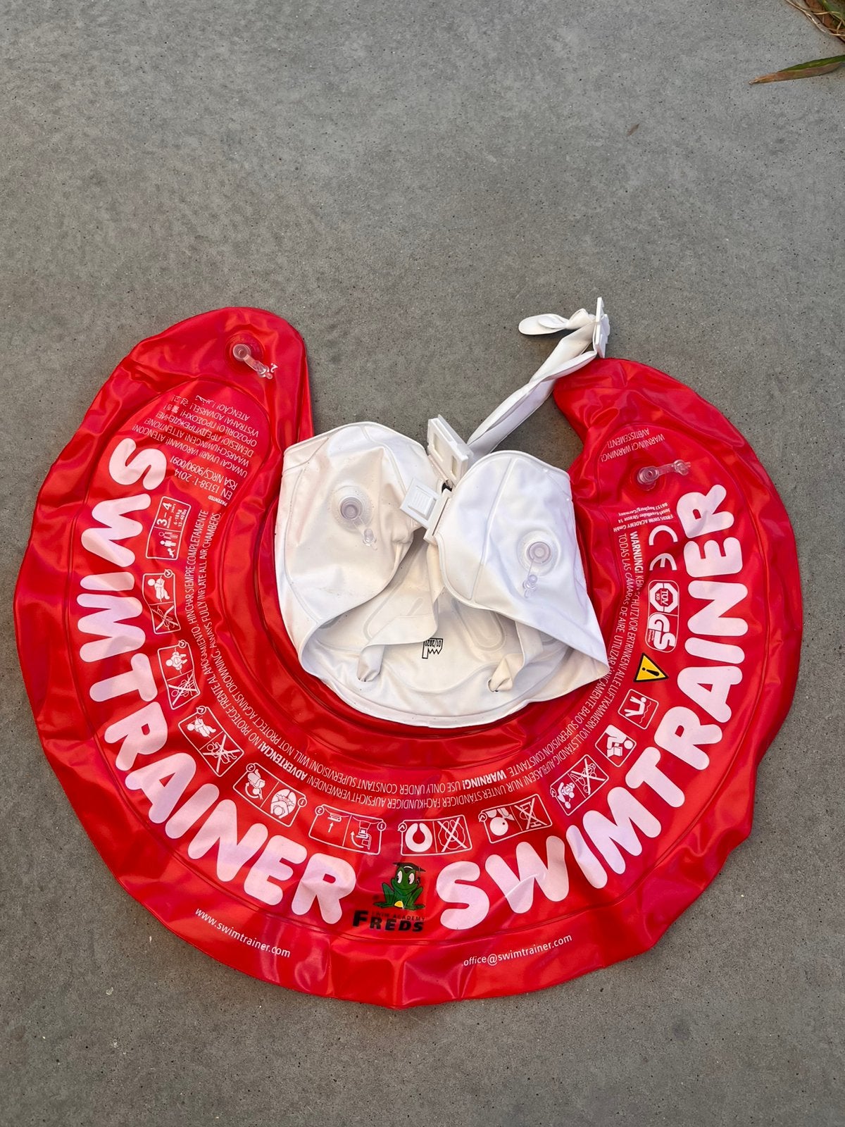 Swim trainer babyzwemband baby float, Kinderen en Baby's, Ophalen, Zo goed als nieuw