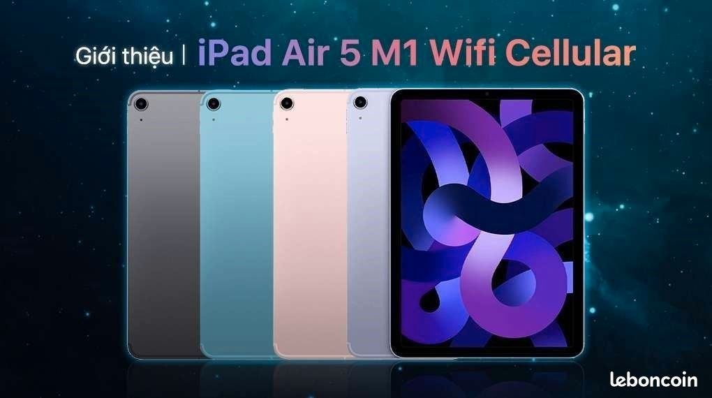 IPad Air 5 WiFi + Cellular 256Gb Neuf sous Blister, Informatique & Logiciels, Apple iPad Tablettes, Neuf, Apple iPad Air, Enlèvement