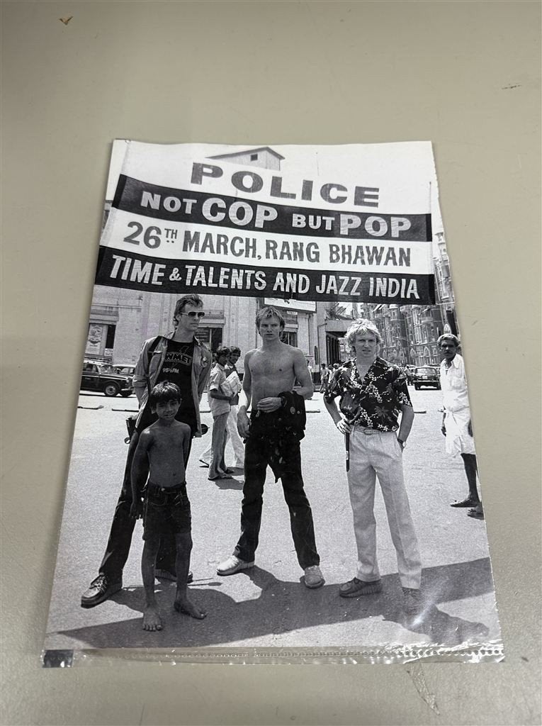 The Police - Sting orginele musc press cutting 2007, Enlèvement ou Envoi, Comme neuf