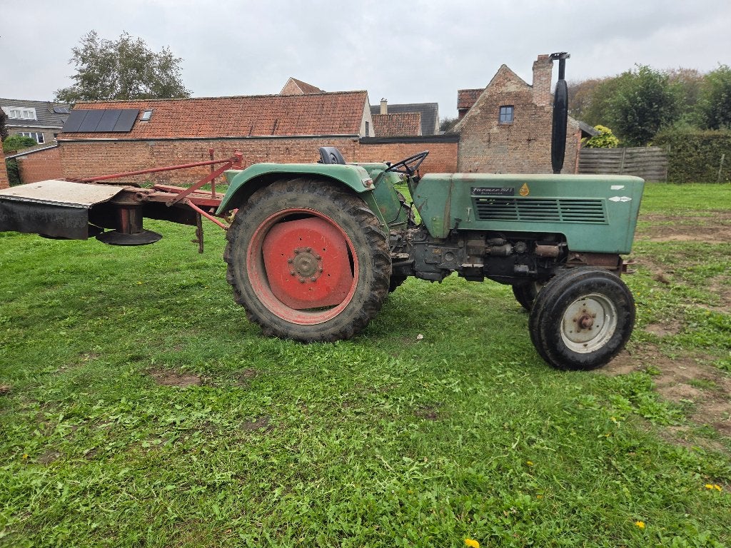 Fendt farmer 102S Turbomatik + maaier + strooier + keerder, Enlèvement, Oldtimer/Ancêtre, Jusqu'à 80 ch, Fendt