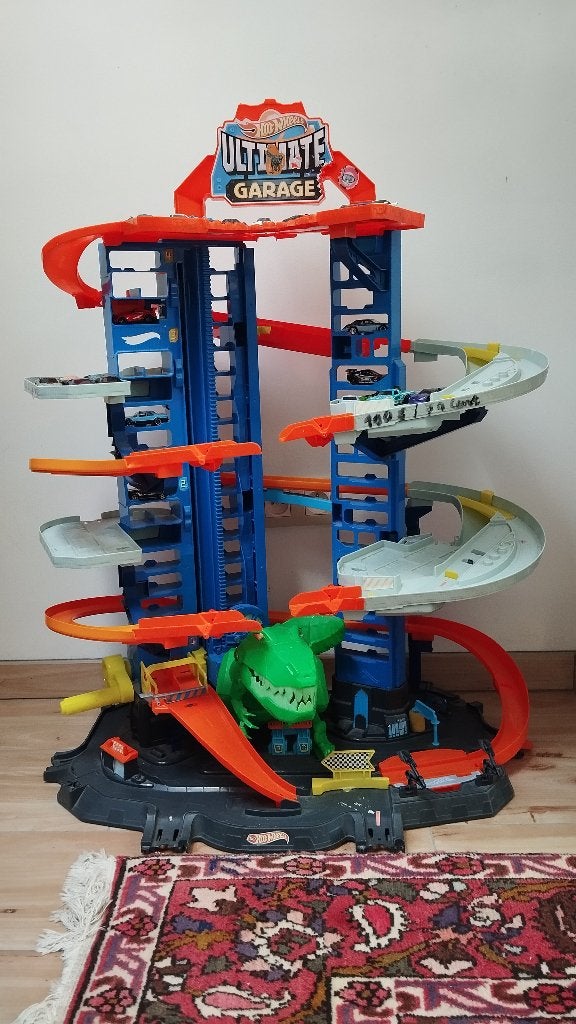 Hotwheels Ultimate garage, Ophalen, Zo goed als nieuw, Hot Wheels